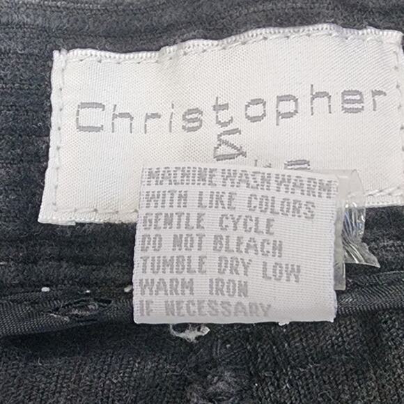 Cj Banks Black Corduroy Shorts Womens Medium High Waist Casual Fall Shorts - Picture 6 of 7